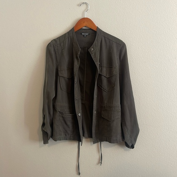 DEAR JOHN DENIM | Jacket | Sz S. Dear John Utility Olive Hunter Green Jacket - Picture 2 of 16